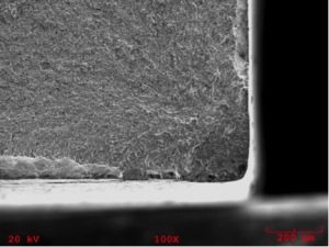 SEM for Medical Device Failure Analysis by Fractography at Initiation Site - G2MT Labs